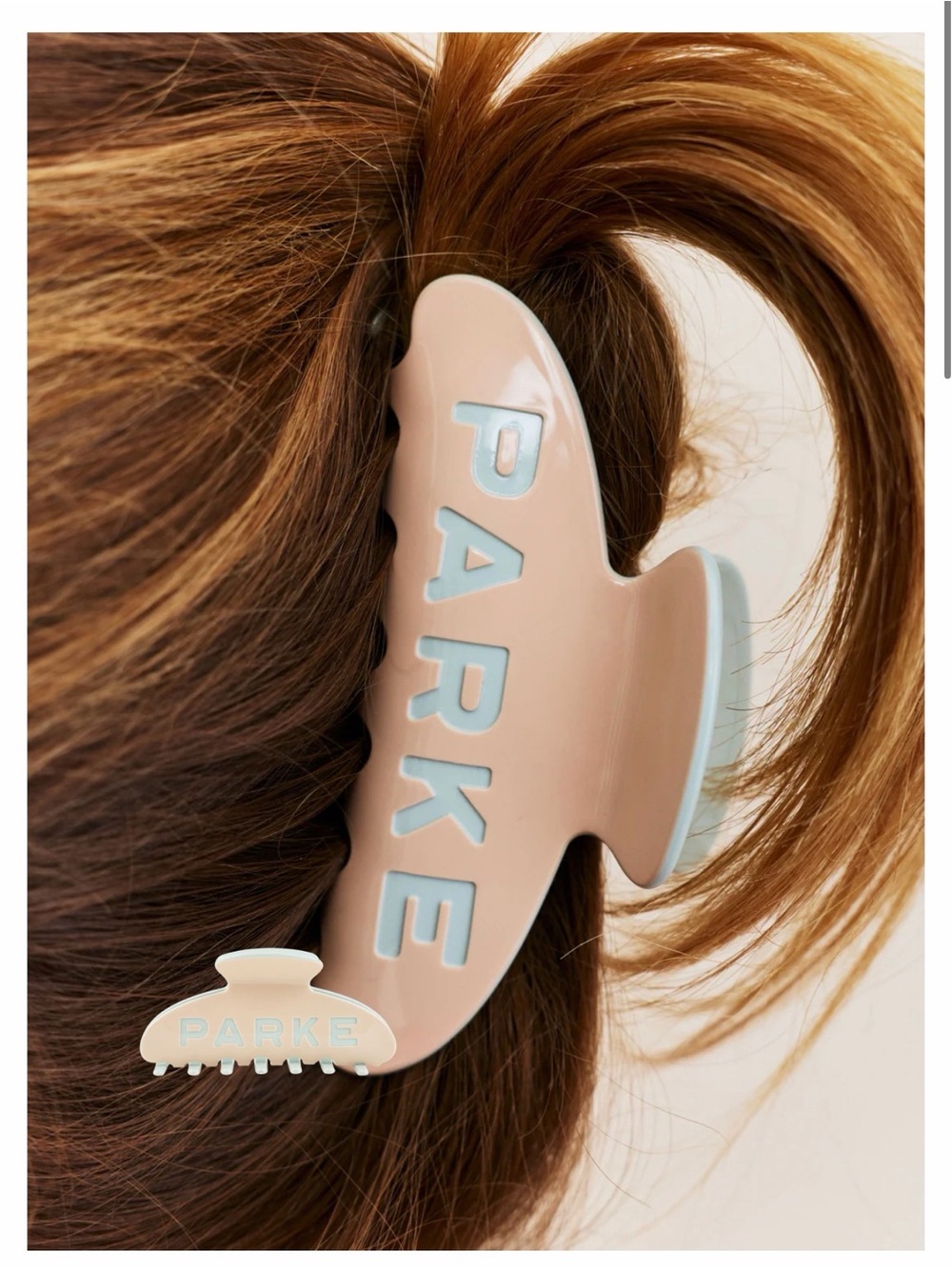 PARKE claw clip cupcake